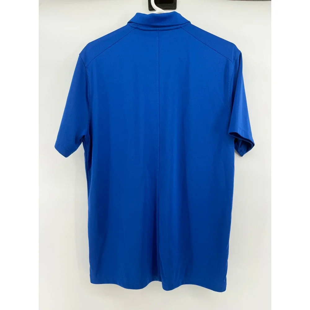 Nike Golf The Players TPC Dri-Fit Polo Shirt Men's‎ Medium Blue Dri Fit Wicking